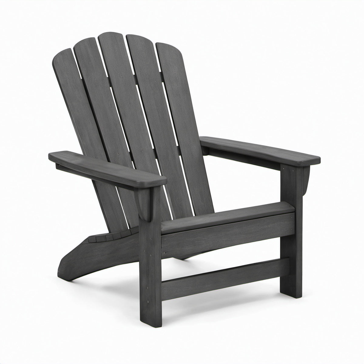 Adirondackstuhl Akazienholz Grau 90cm x 75cm x 90cm