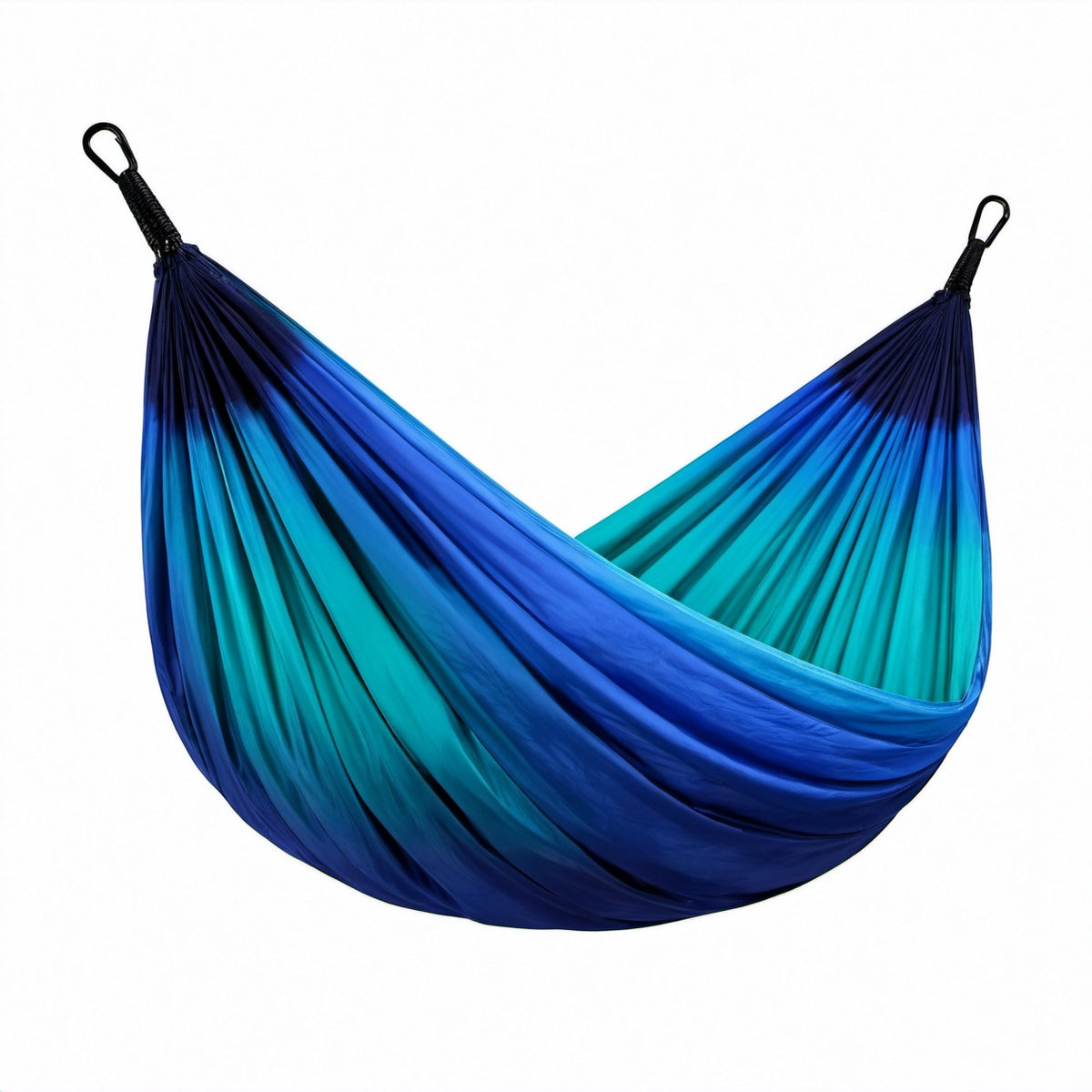 Nylon Hängematte Blau/Grün 275x140 cm